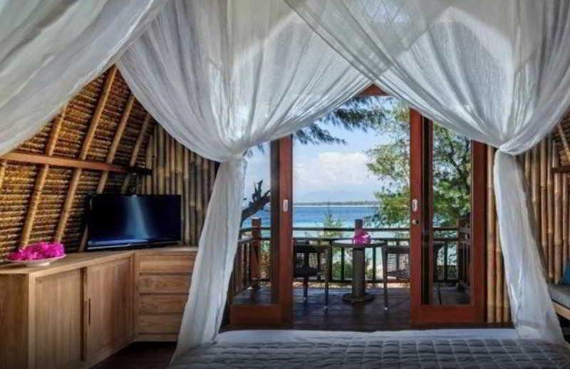 Karma Reef Otel Gili Trawangan Dış mekan fotoğraf