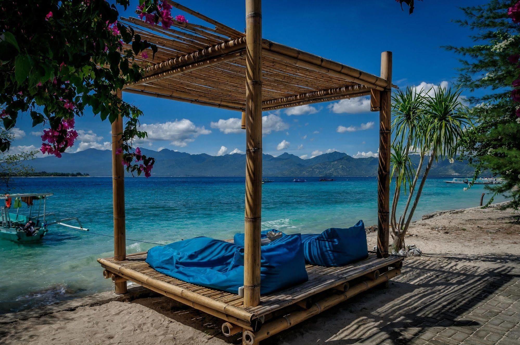Karma Reef Otel Gili Trawangan Dış mekan fotoğraf