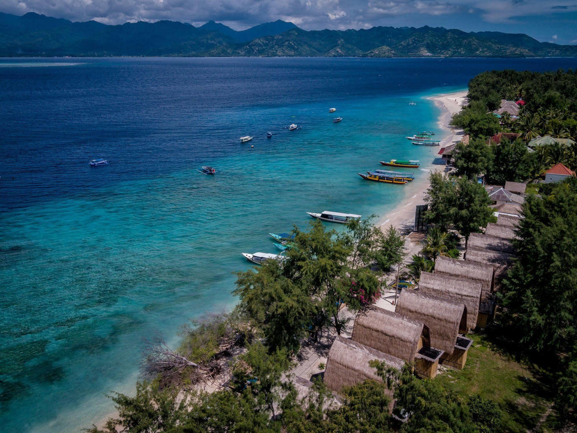 Karma Reef Otel Gili Trawangan Dış mekan fotoğraf